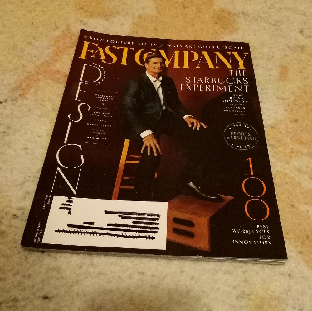 Fast Company Magazine The Starbucks Experiment Fall 2025